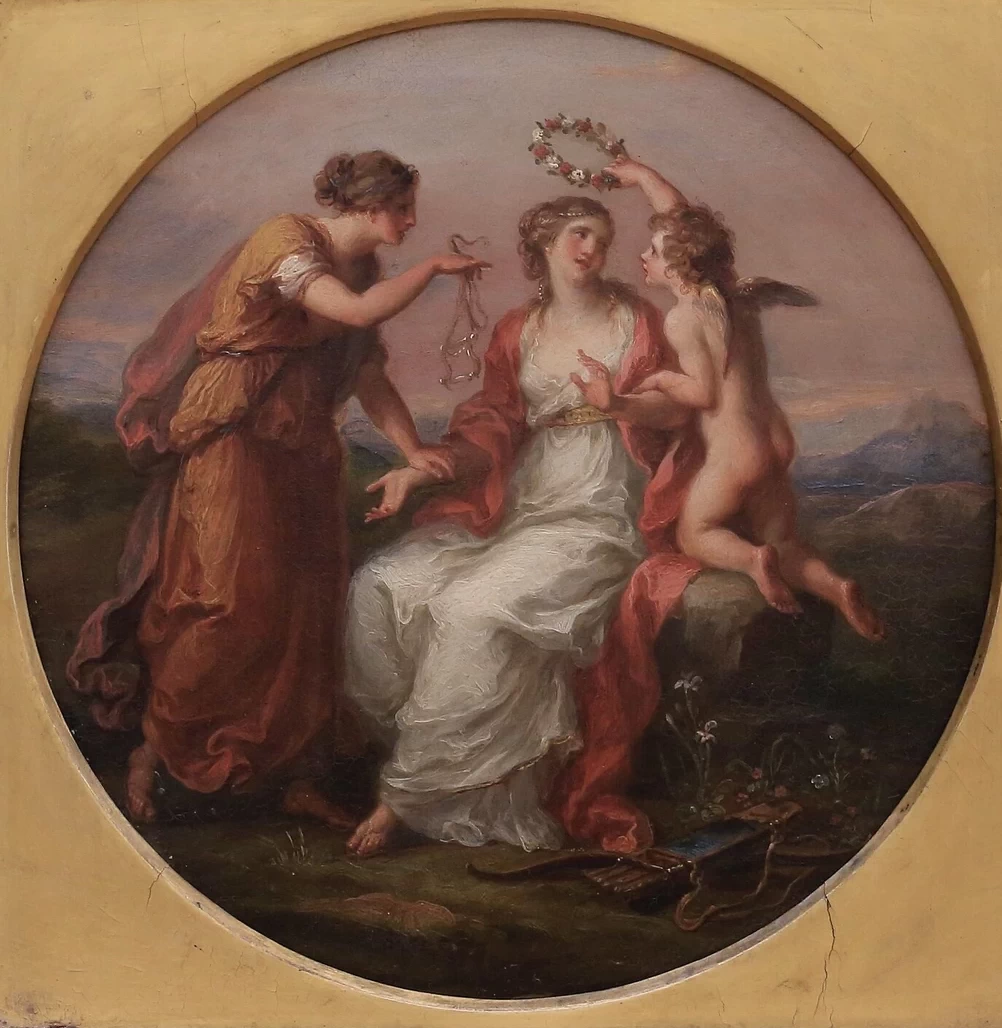 Angelika Kauffmann - La bellezza sedotta dall'amore e guidata dalla saggezza, Bündner Kunstmuseum